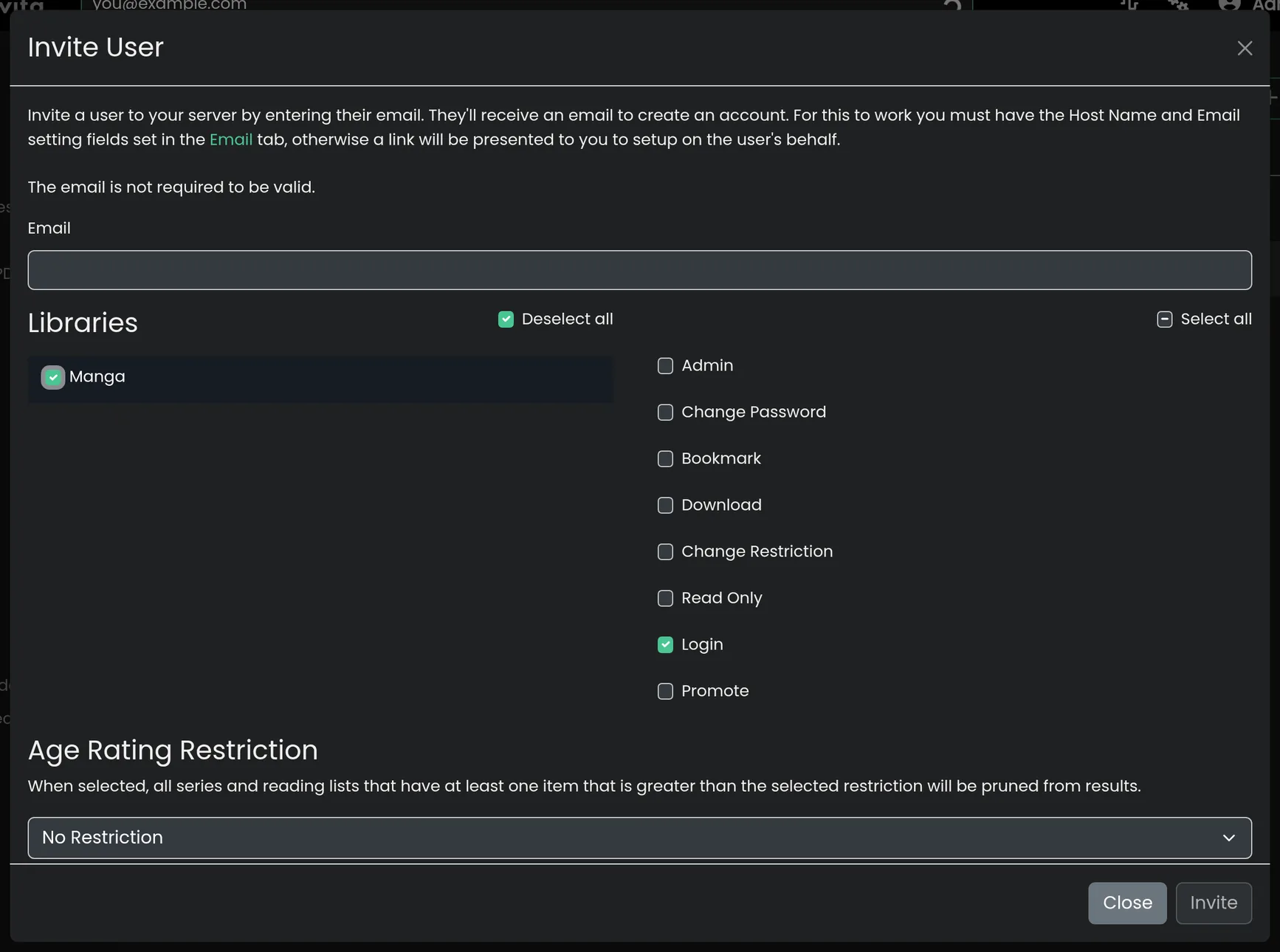 Invite another reader with their own login.