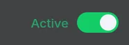 Activate toggle turns the workflow on.
