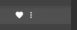 Click the heart to favourite a song or album.