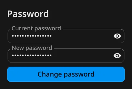 Change the generated admin password.
