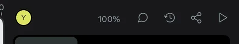 Share button invites another editor.