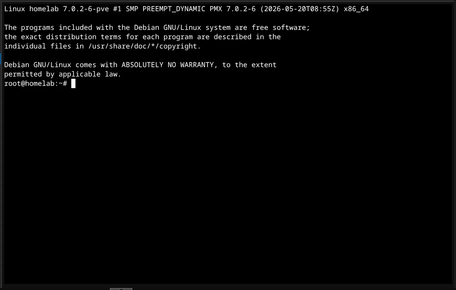 Node Shell tab shows an open terminal on the host.